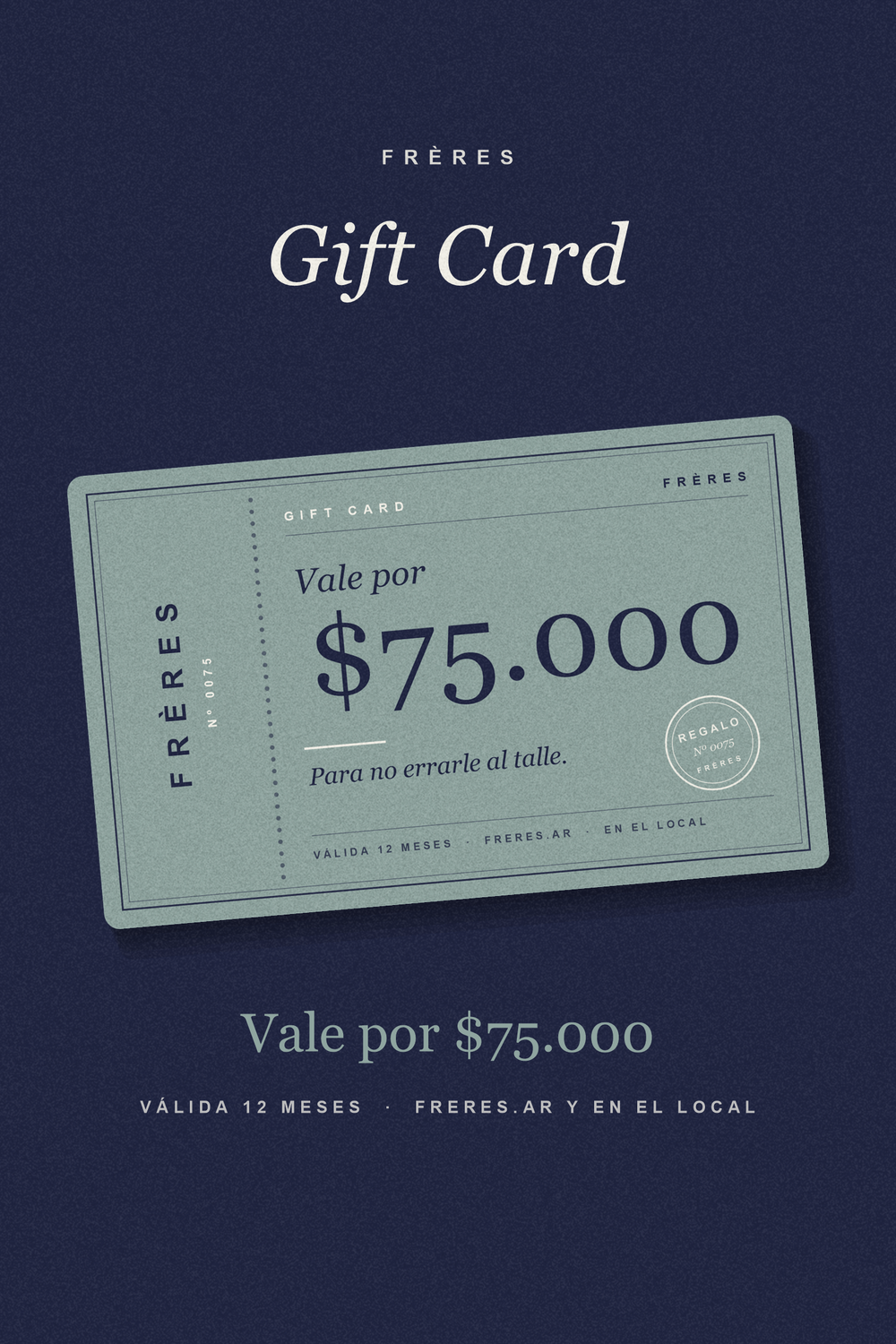 GIFT CARD FRÈRES