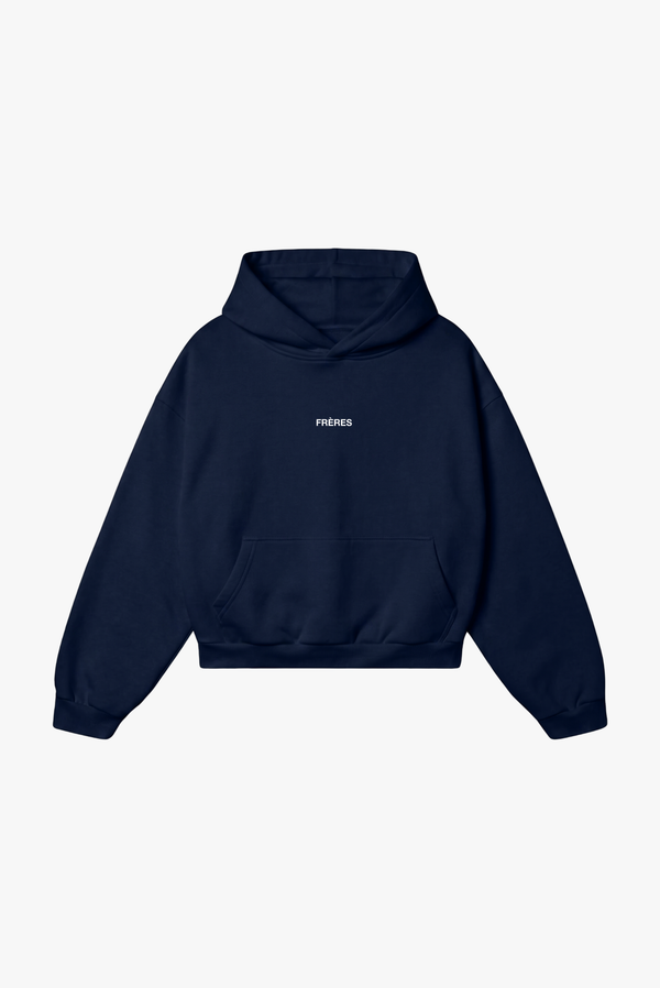 Buzo Regular Logo - Azul
