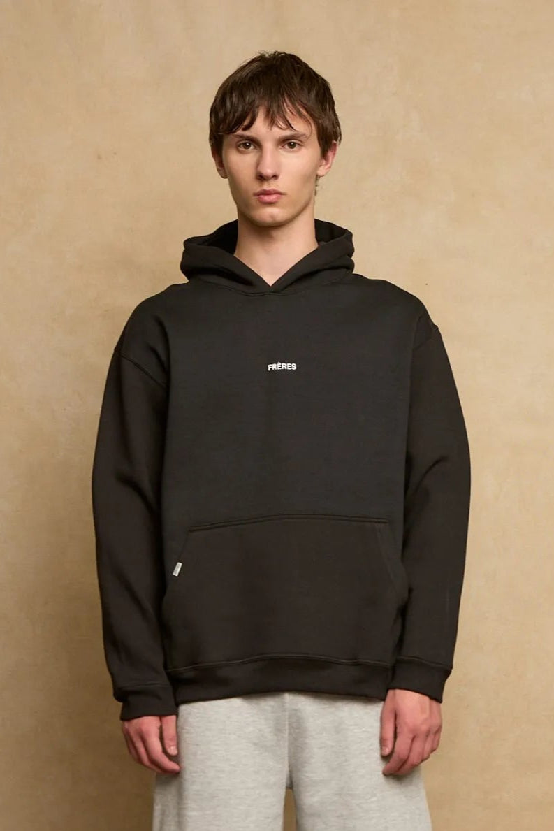Buzo Regular Logo - Negro