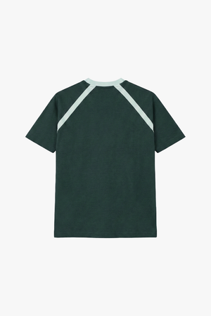 Remera Raglan Cauce - Verde