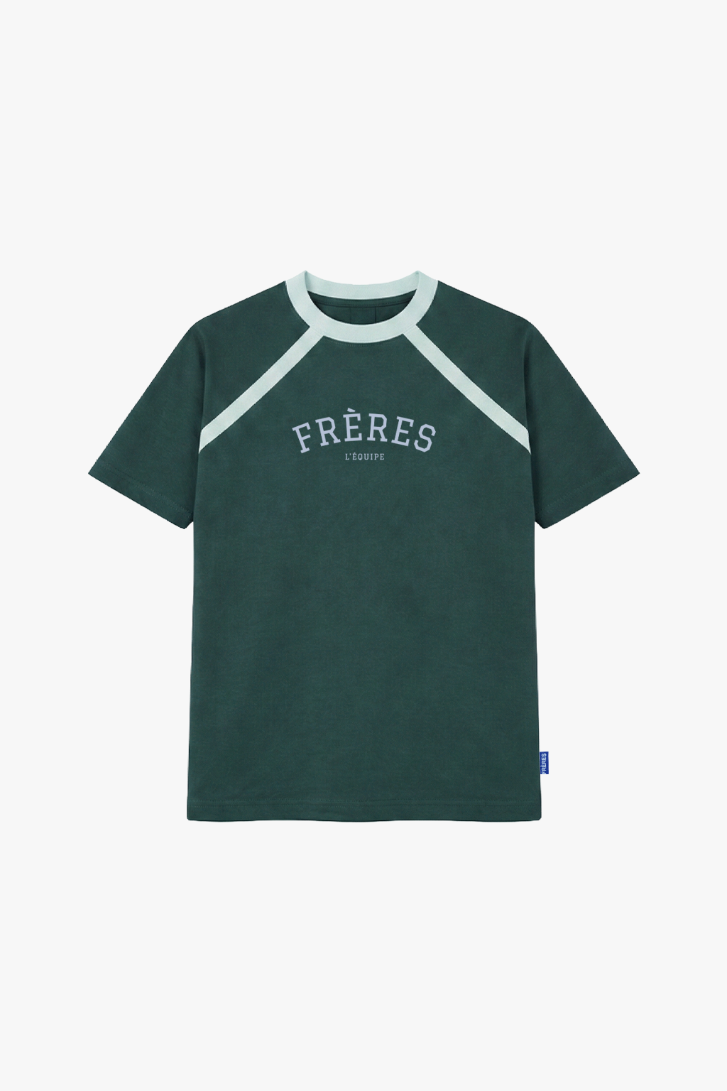 Remera Raglan Cauce - Verde