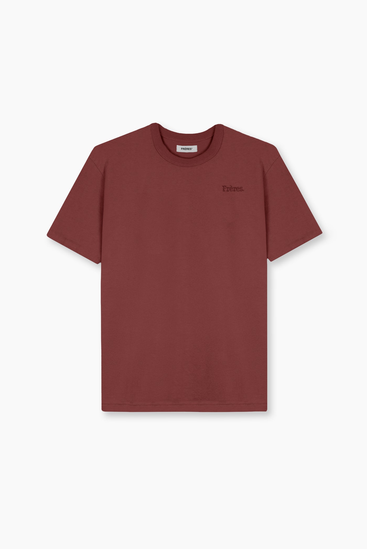 Remera Regular Fréres - Bordo