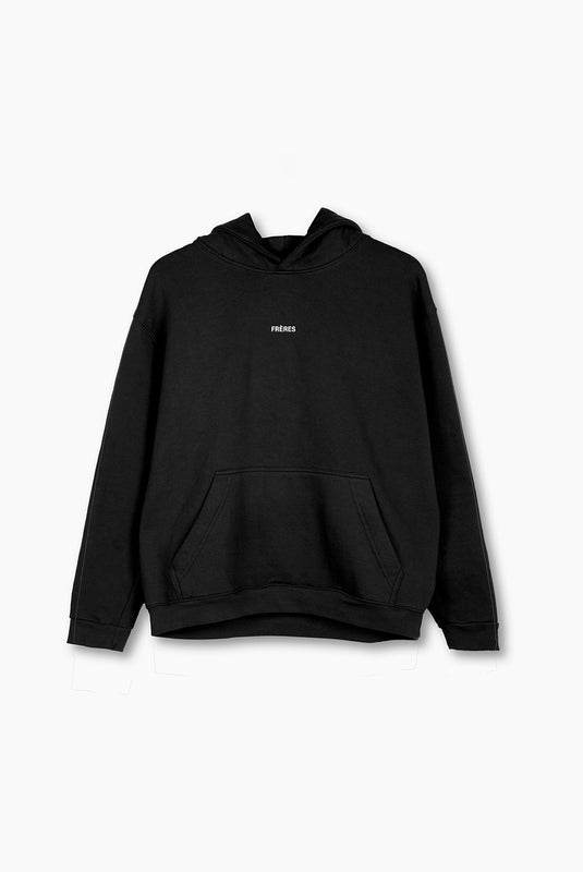 Buzo Regular Logo - Negro