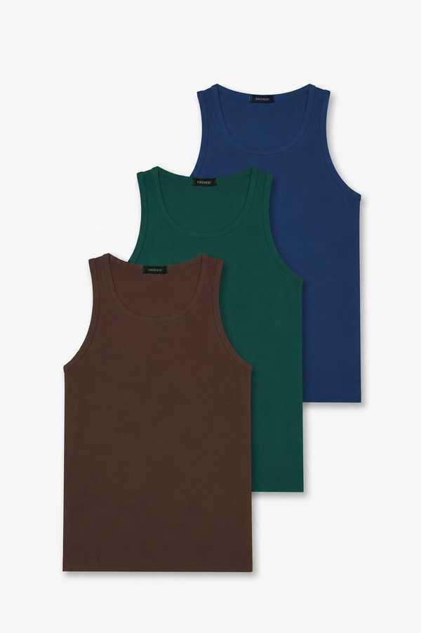 Pack Musculosa Esenciales x3