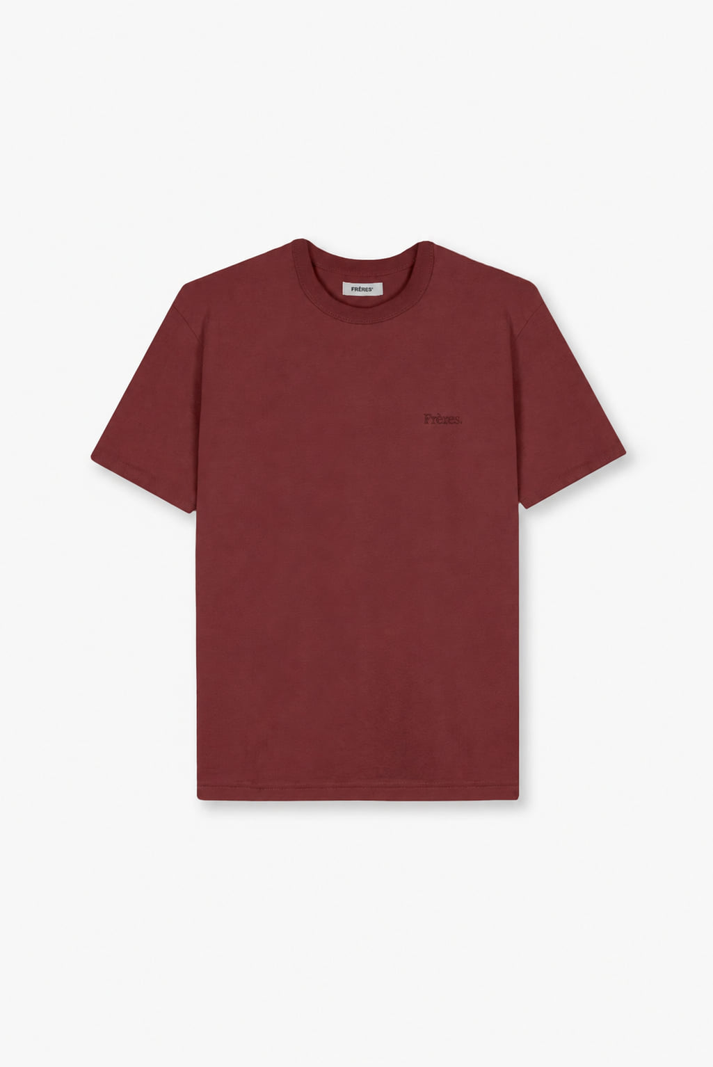 Remera Regular Fréres - Bordo