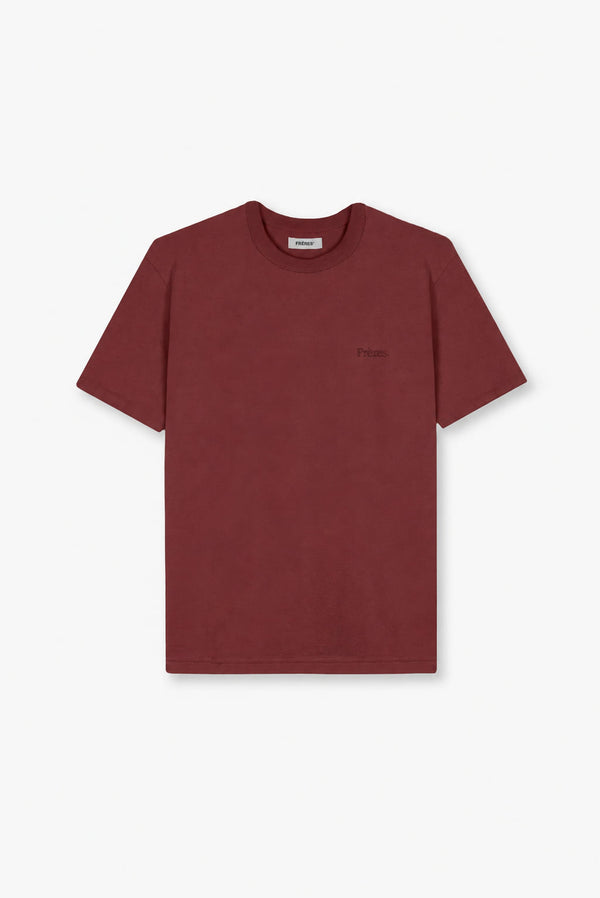 Remera Regular Fréres - Bordo