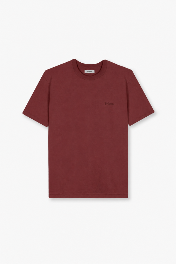 Remera Regular Fréres - Bordo