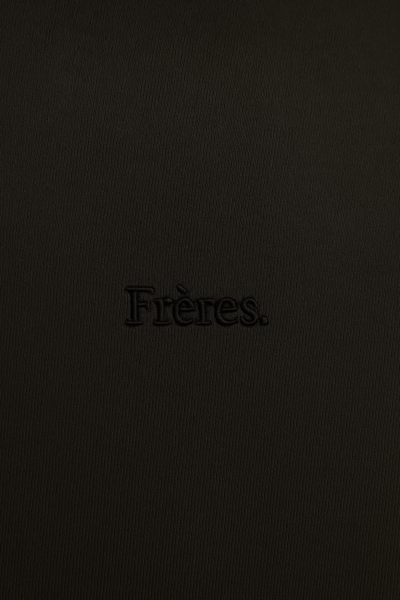 Remera Regular Fréres - Negro