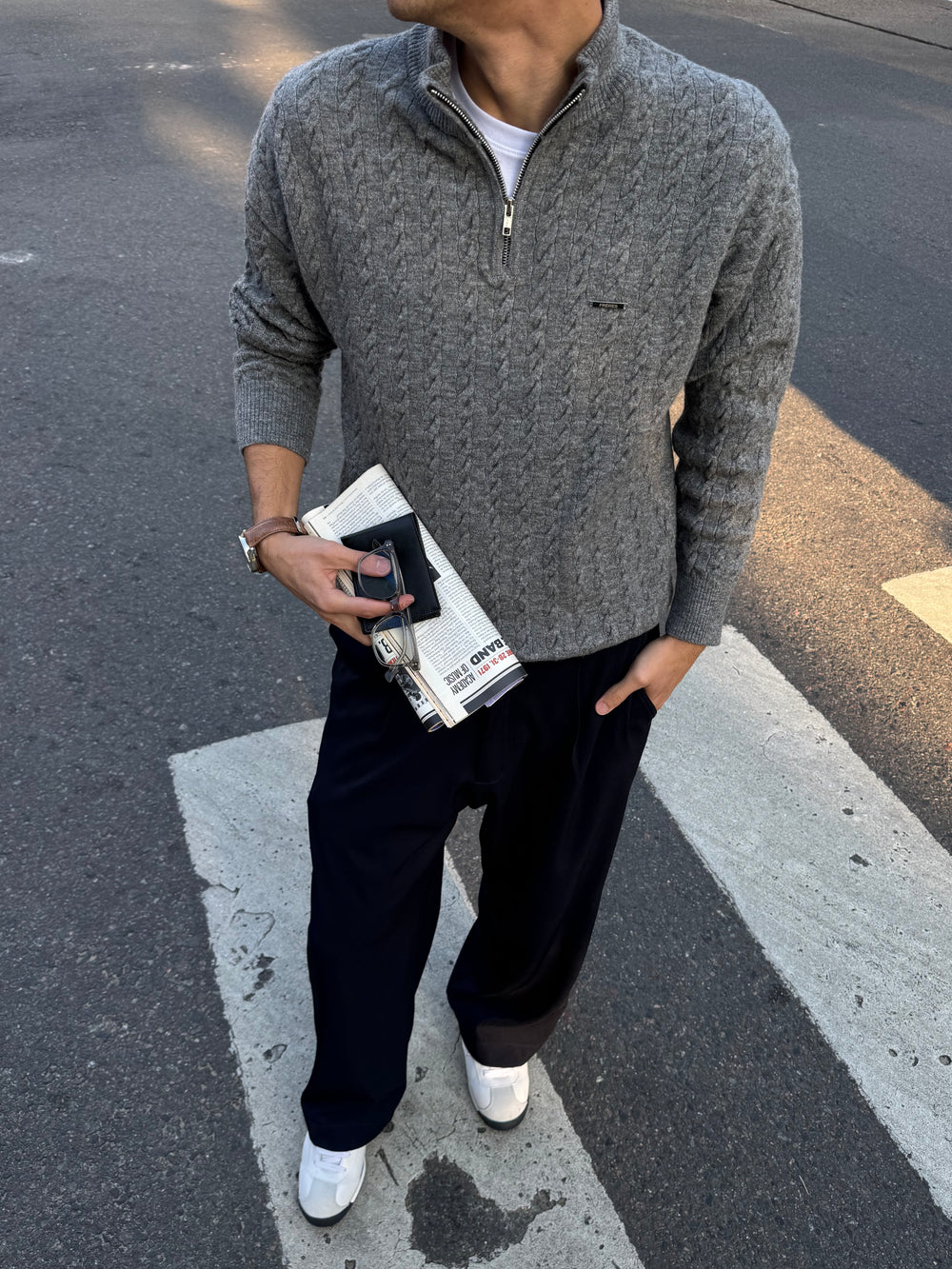 Sweater Sierra - Gris