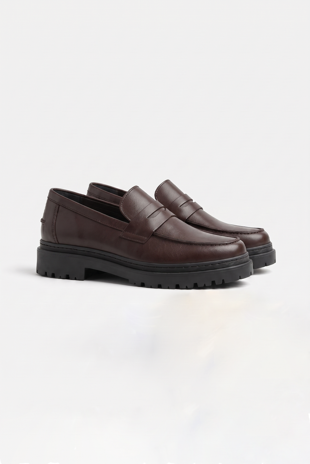 Mocasin Clásico Cuero - Marrón