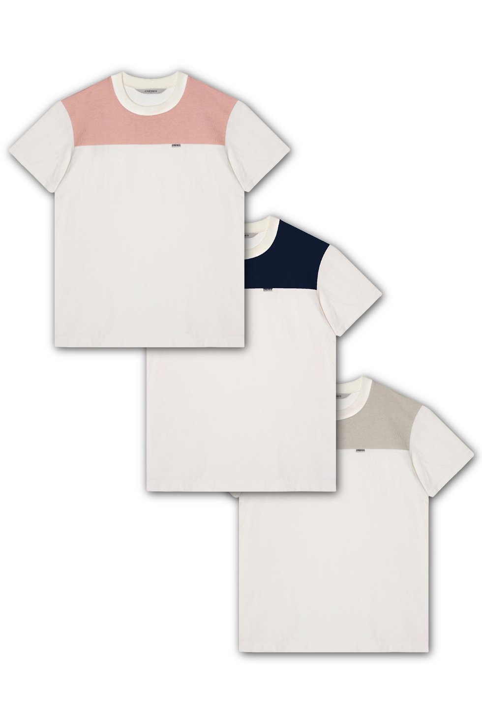 Tripack Remeras regular Horizonte