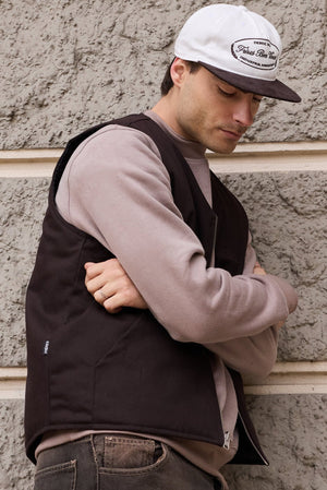 Chaleco Matelasseado - Marrón