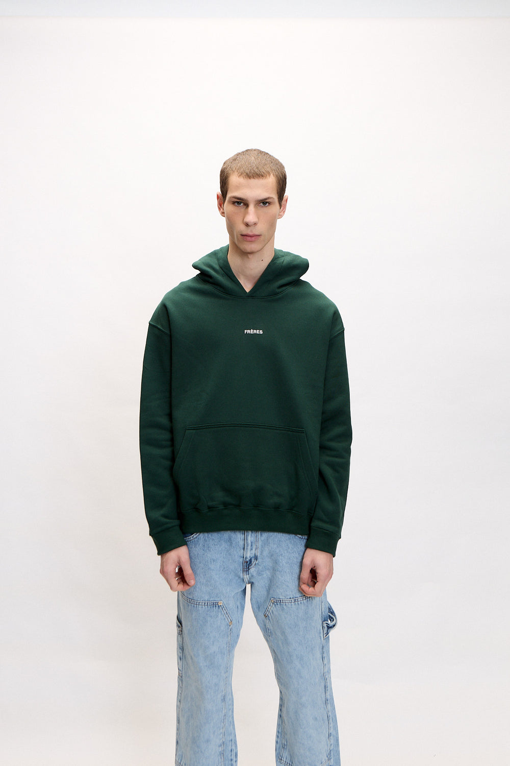 Buzo Regular Logo - Verde