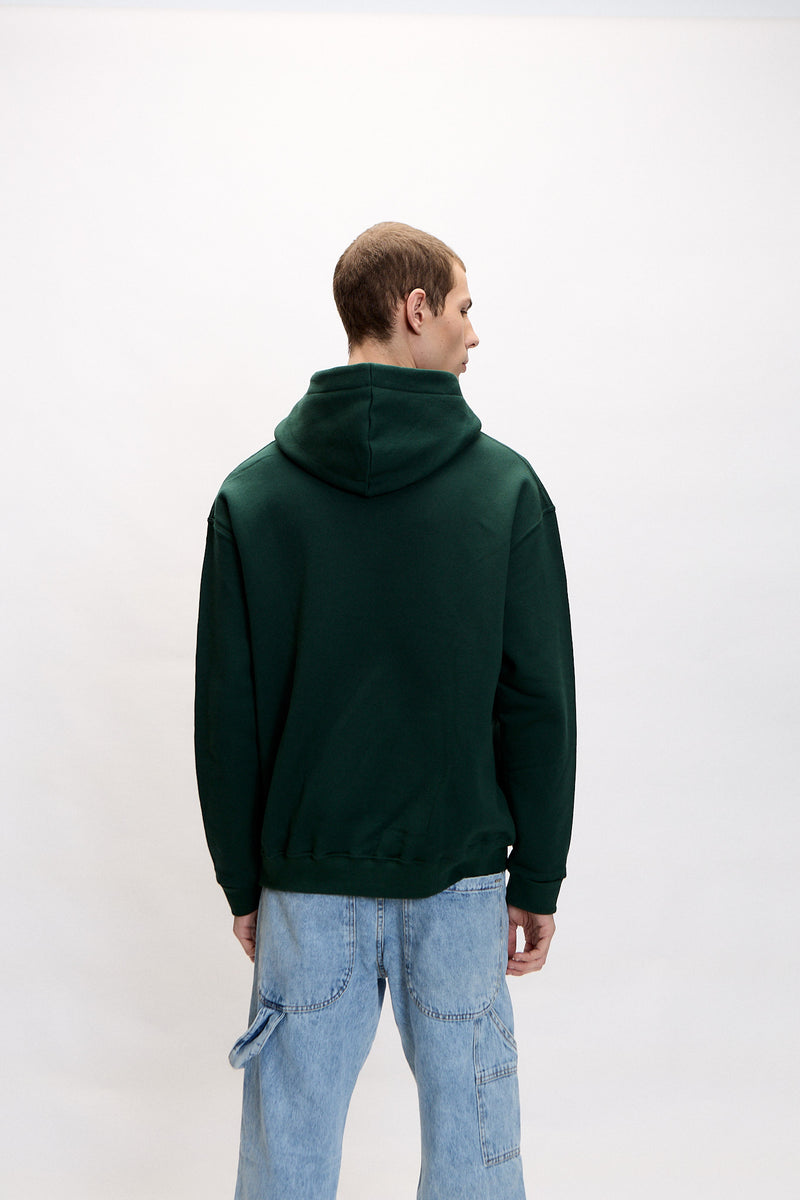 Buzo Regular Logo - Verde