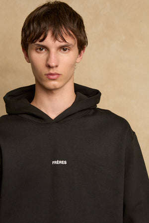 Buzo Regular Logo - Negro