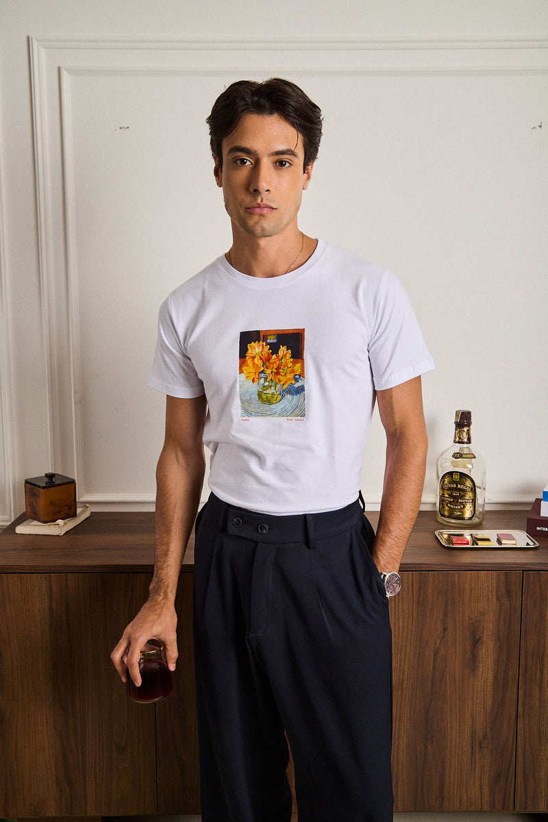Remera Regular Cuadro