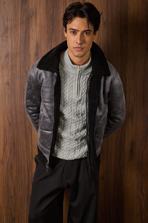 Gamulan Patagónico Reversible - Gris