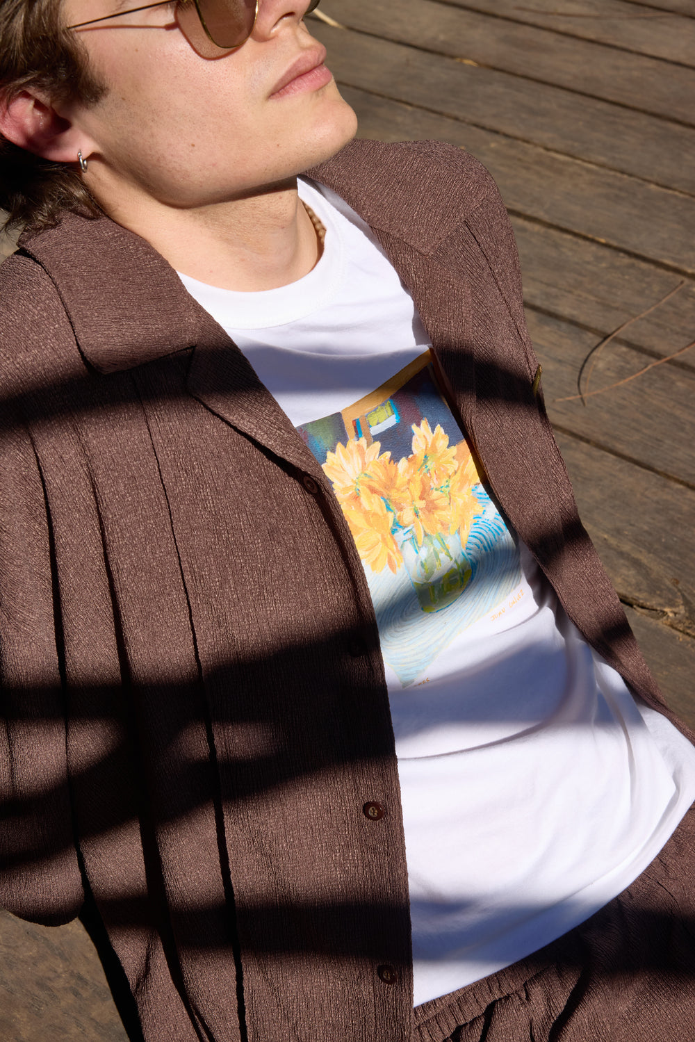 Remera Regular Cuadro
