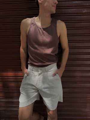 Musculosa Esencial - Marrón