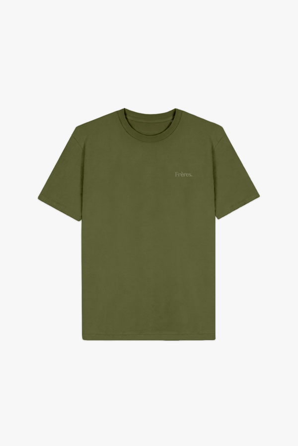 Remera Regular Fréres - Musgo