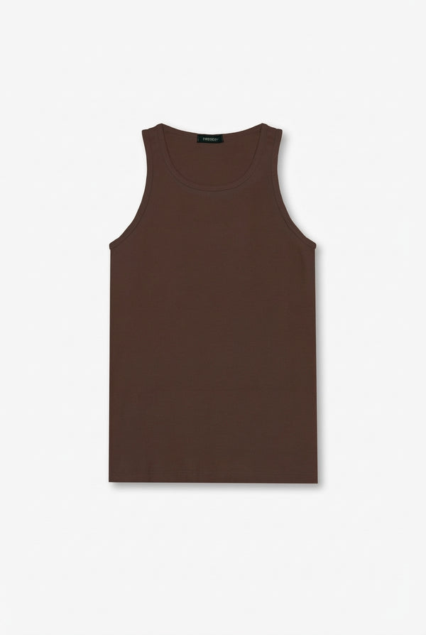 Musculosa Esencial - Marrón