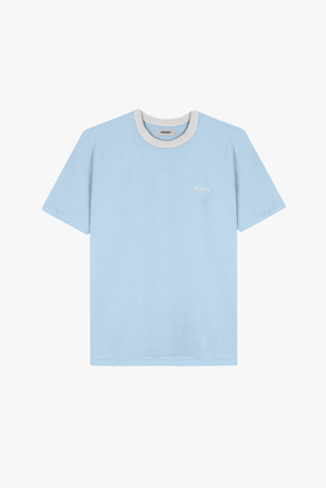 Remera Regular Fréres - Celeste
