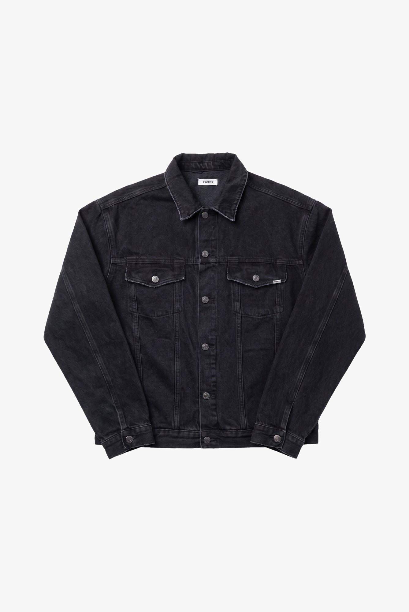 Campera de Jean Clásica - Negra