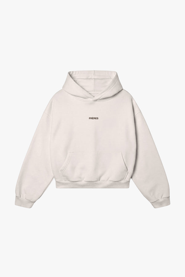 Buzo Regular Logo - Crema