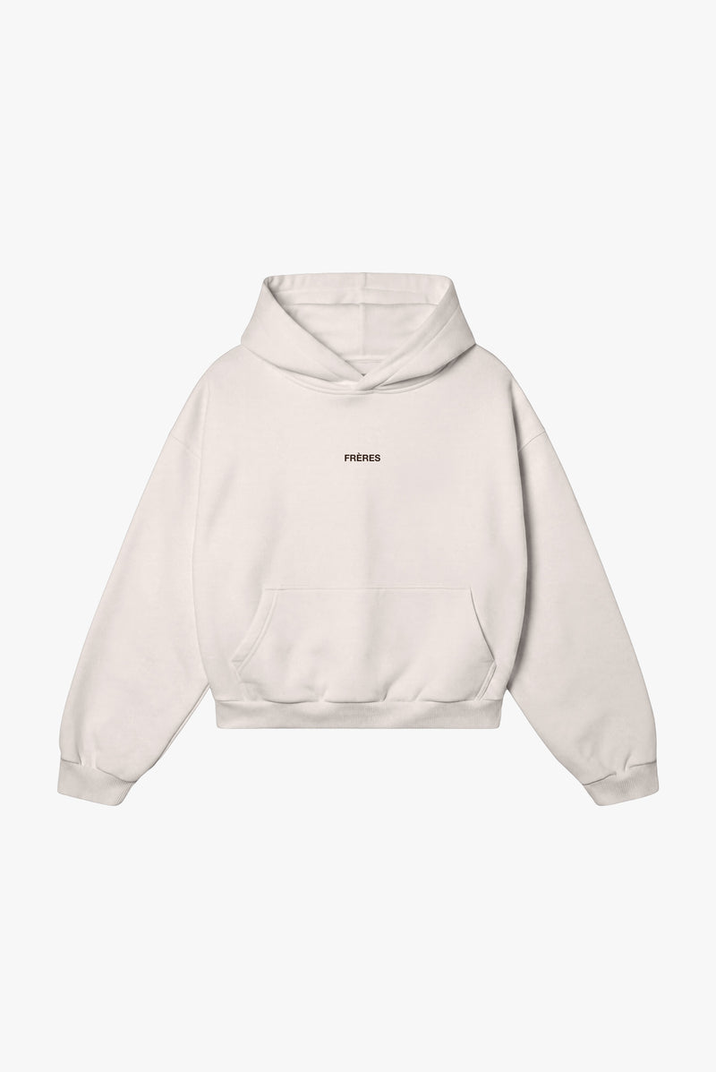 Buzo Regular Logo - Crema