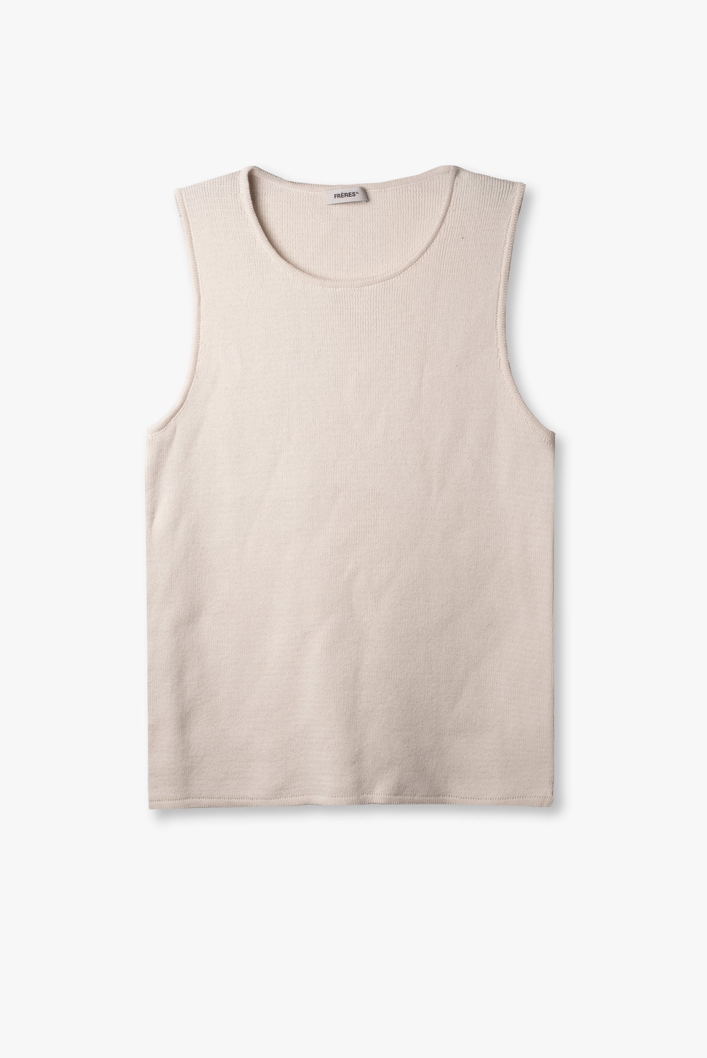 Musculosa Tejida TANK - Crema