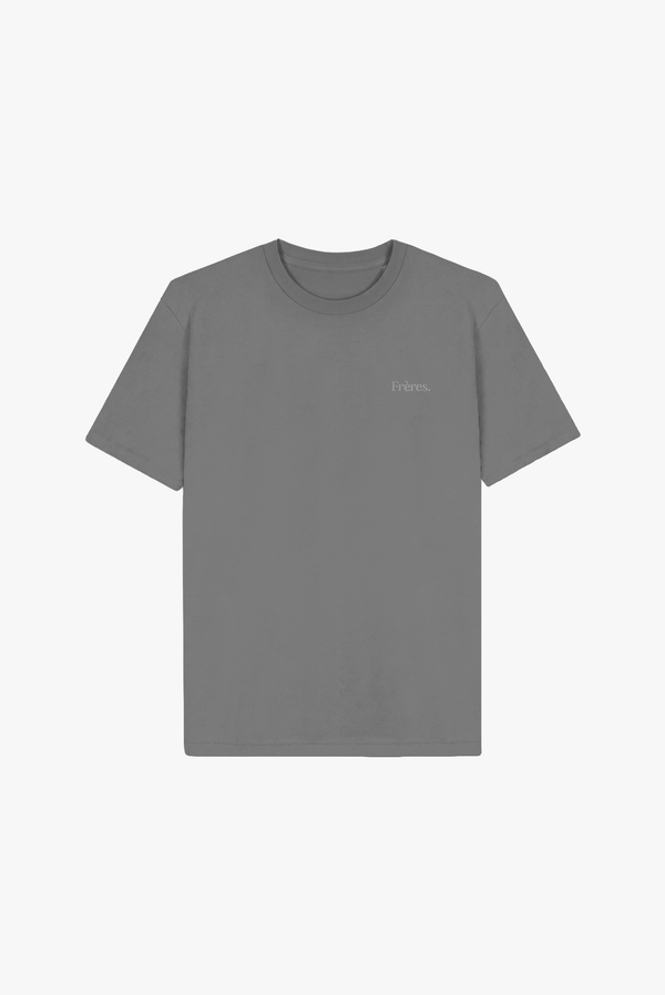 Remera Regular Fréres - Gris