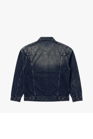 Campera de Jean Erosión Azul