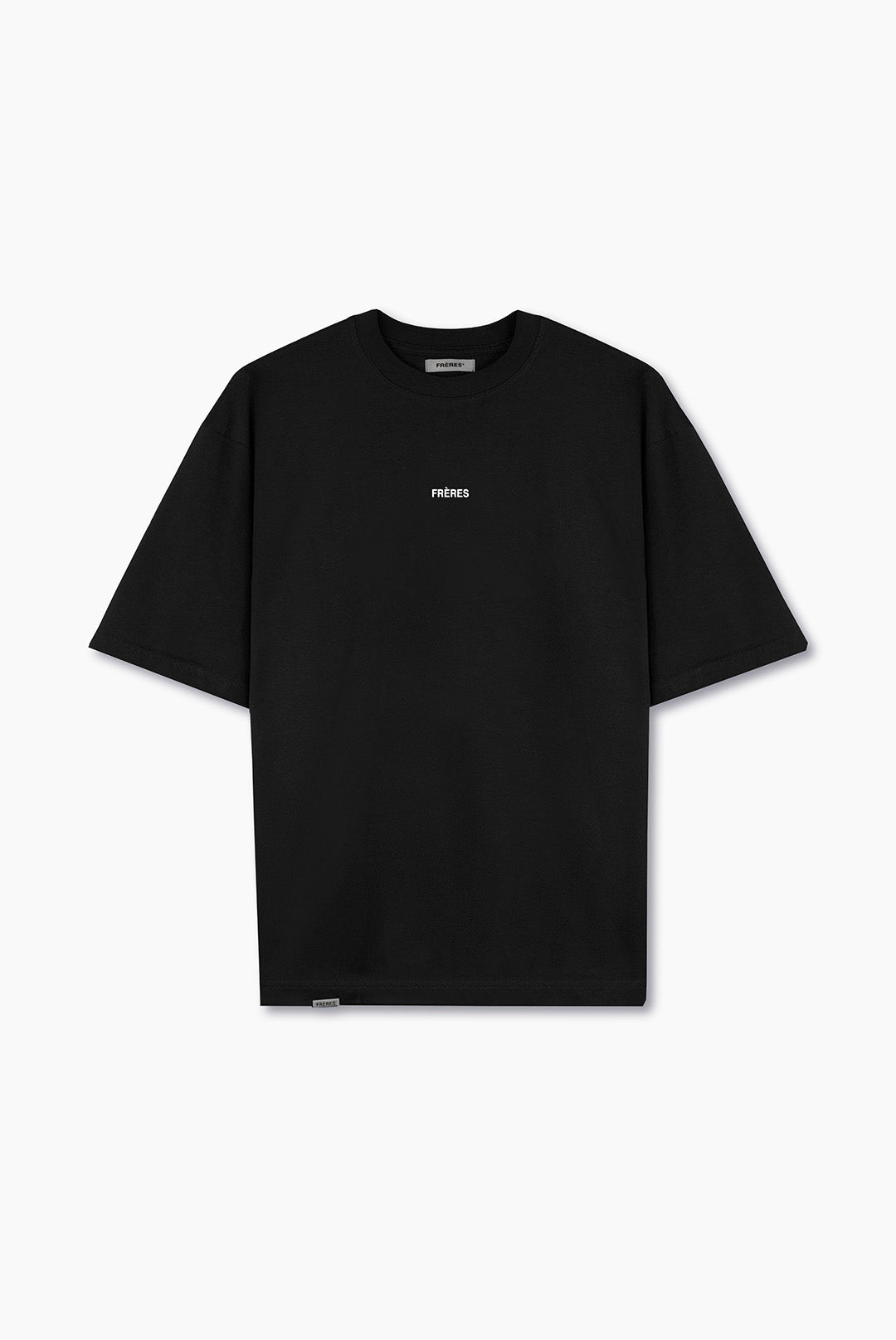 Remera Oversize Logo - Negro