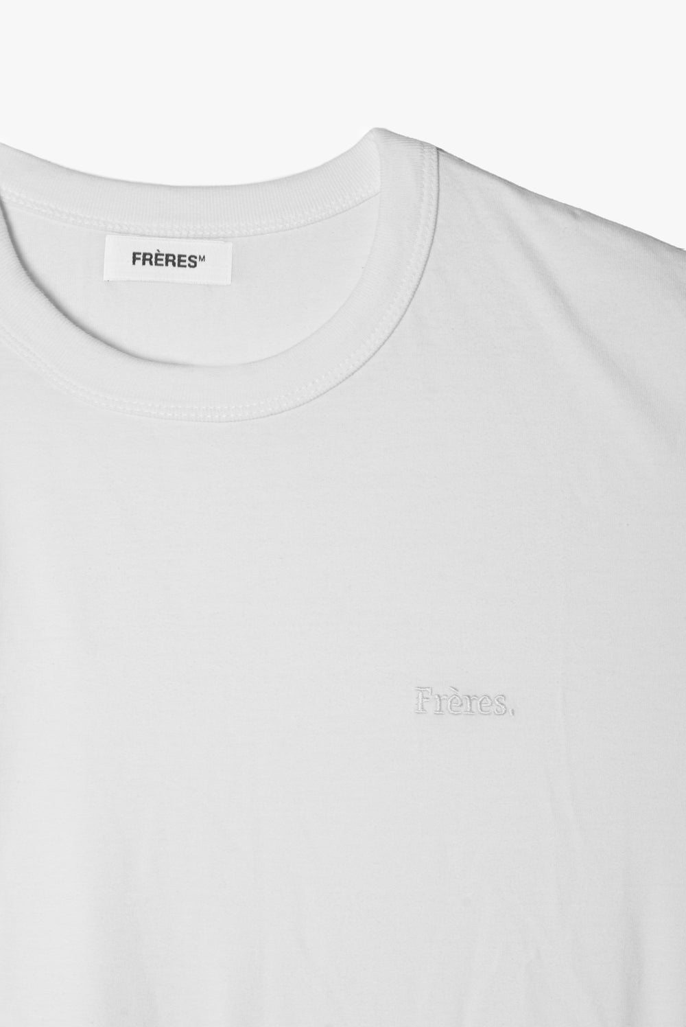 Remera Regular Fréres - Blanco