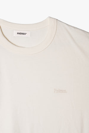 Remera Regular Fréres - Crema