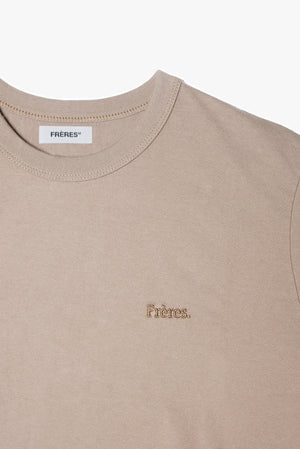 Remera Regular Fréres - Visón