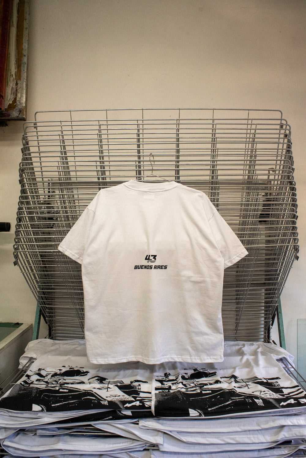 Remera Oversize FC43 - Blanca