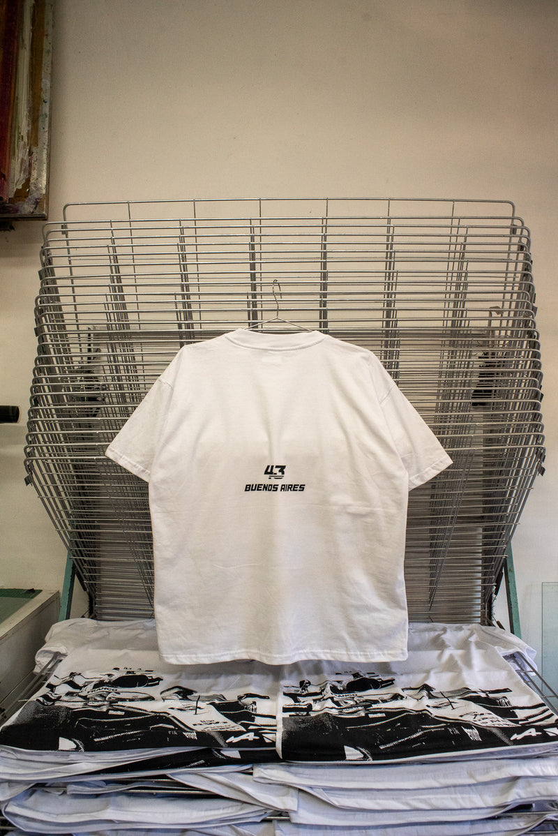 Remera Oversize FC43 - Blanca