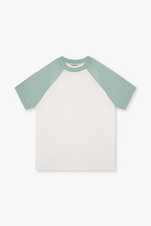 Remera Regular Raglan - Menta