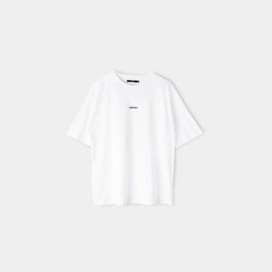 Remera Oversize Logo - Blanco