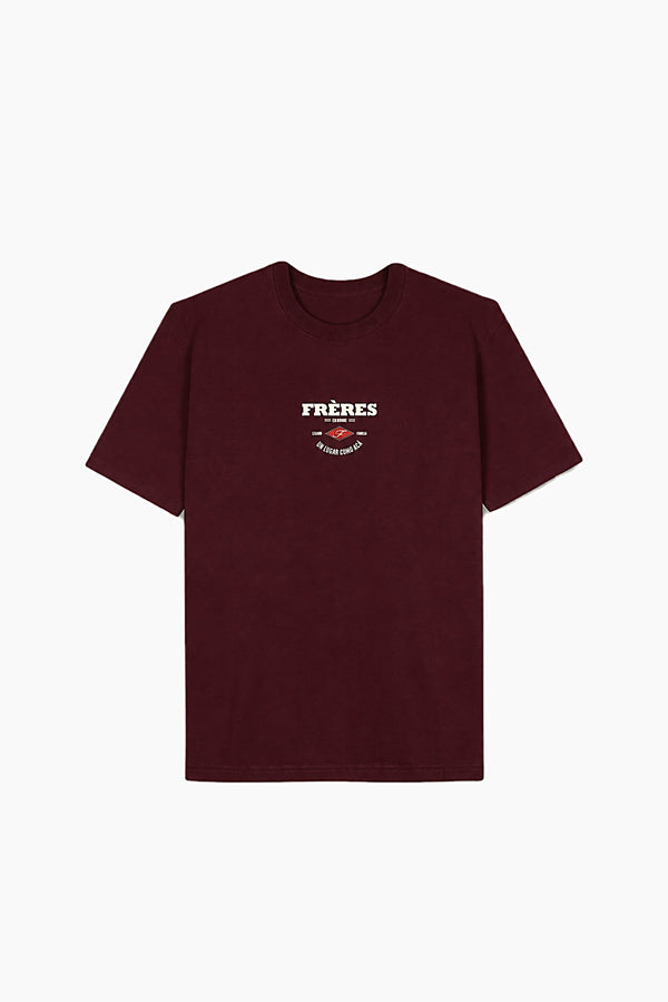 Remera 'Un Lugar Como Acá' - Bordo