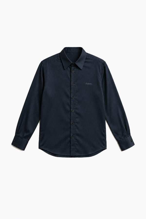 Camisa Manga Larga - Azul Marino