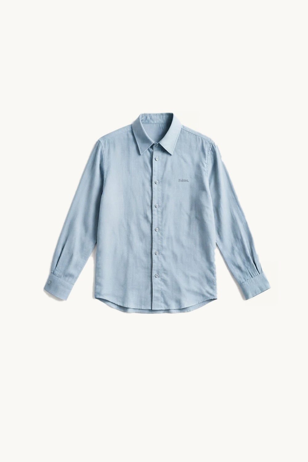 Camisa Manga Larga - Celeste