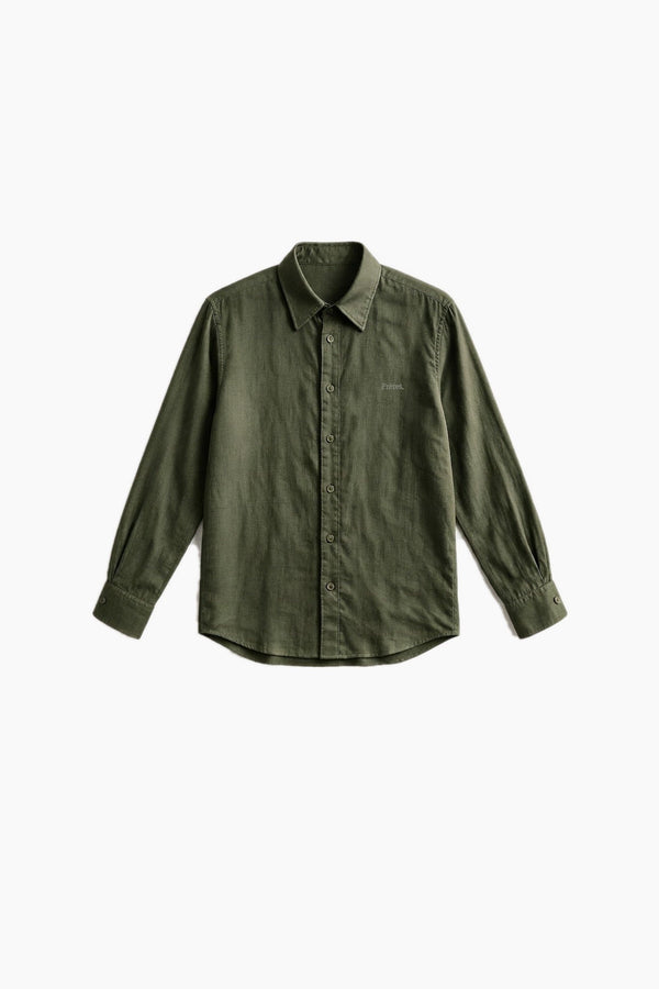 Camisa Manga Larga - Verde