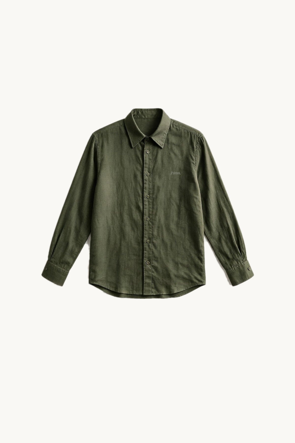Camisa Manga Larga - Verde