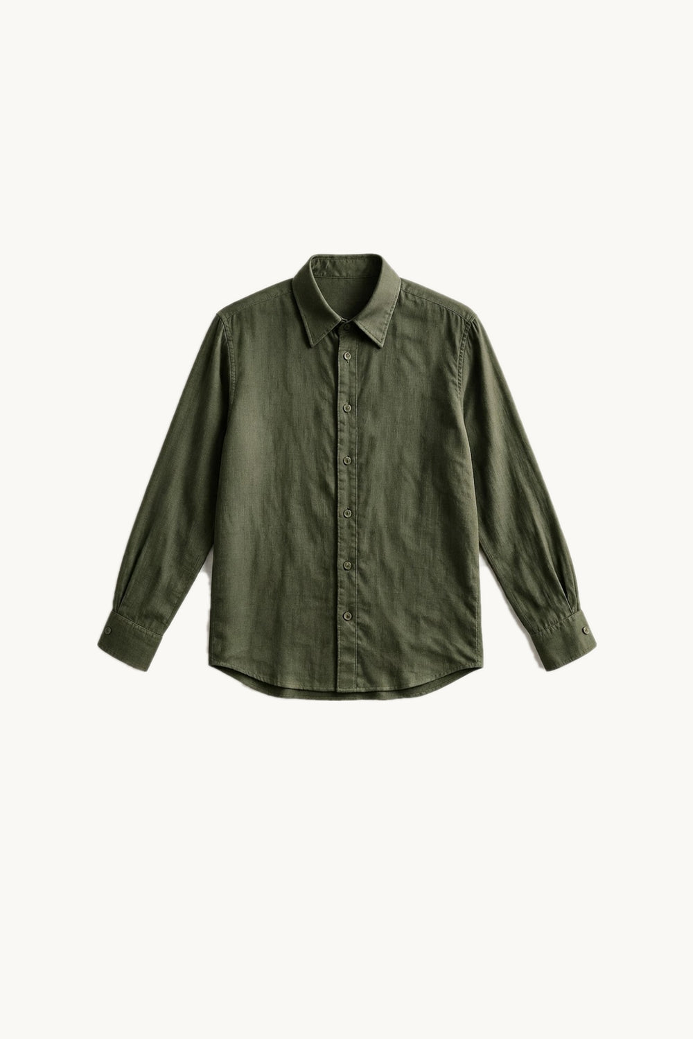 Camisa Manga Larga - Verde
