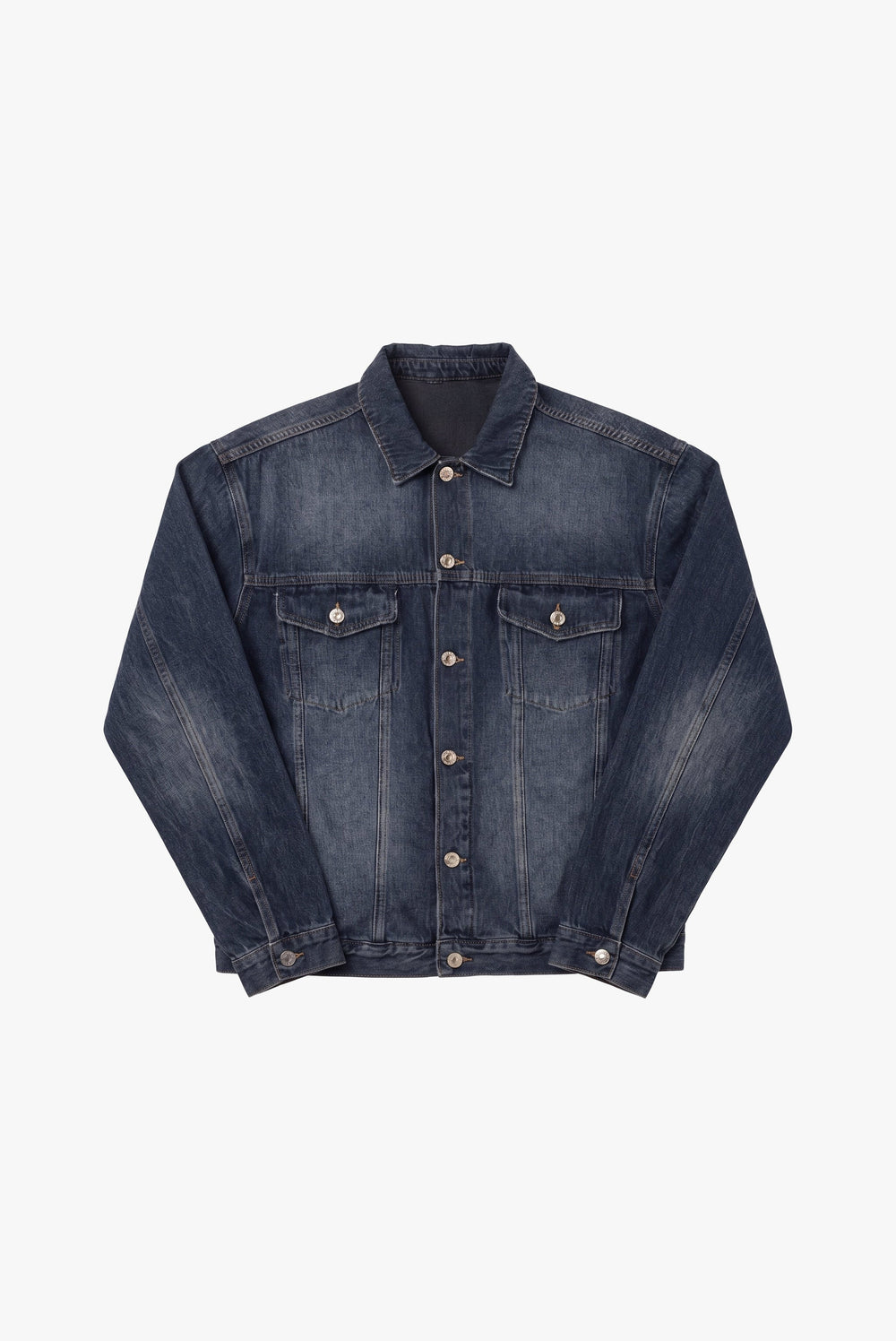 Campera de Jean Erosión Azul
