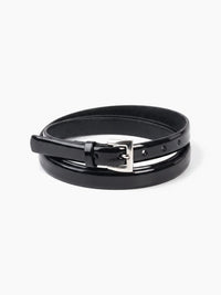 Cinturón de Charol - Negro