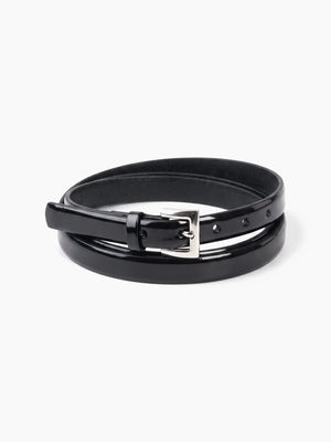 Cinturón de Charol - Negro