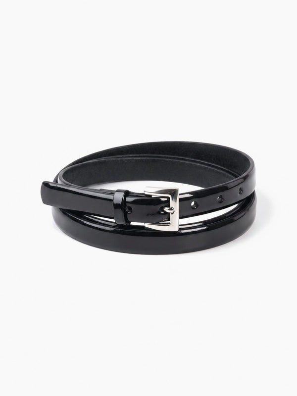 Cinturón de Charol - Negro